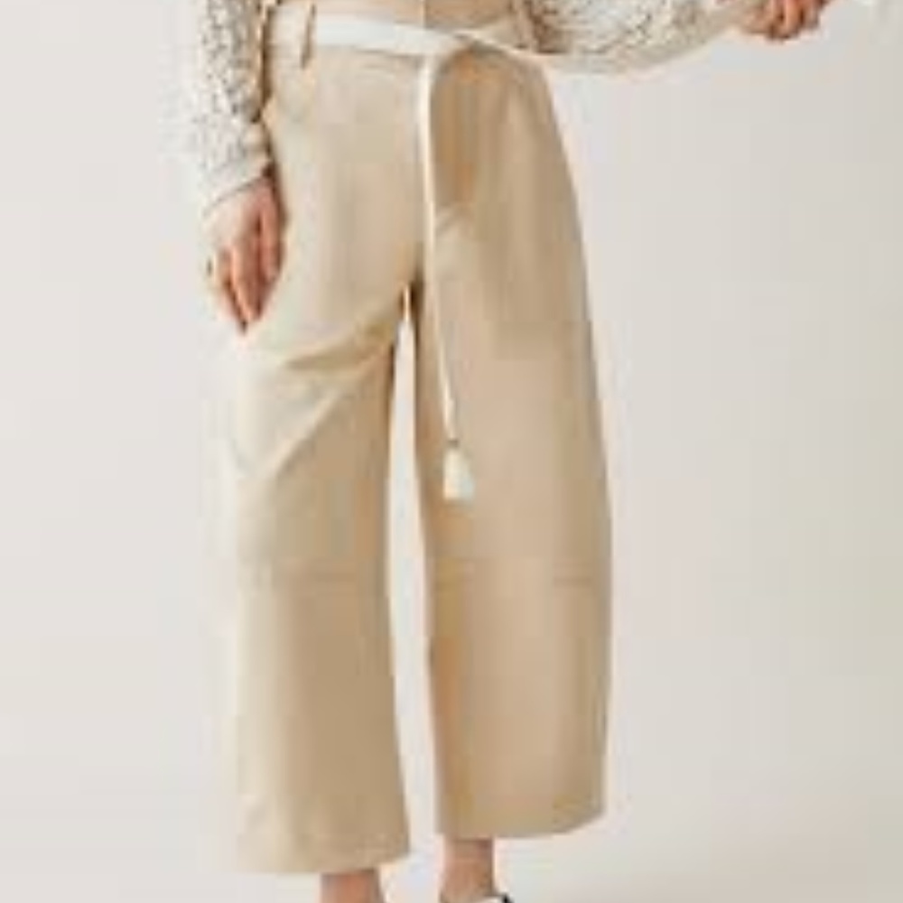 Zara High-waist Wide-leg Pants Trousers - NWT